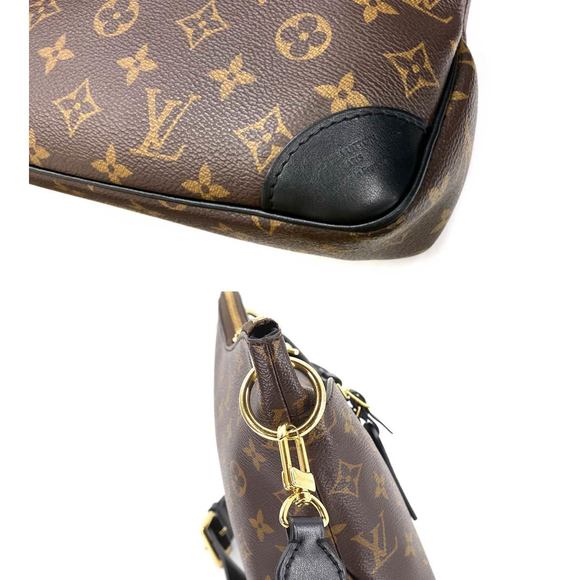 Louis Vuitton Monogram Odeon NM PM Shoulder Bag Brown Noir - Picture 8 of 10